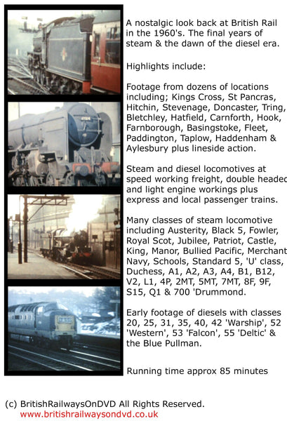 BR in the 1960s: North & West of London - Railway DVD