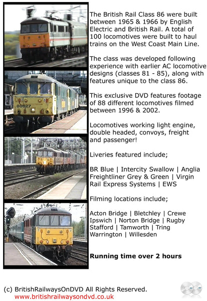 The Power of the Class 86 - Railway DVD
