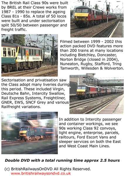 The Power of the Class 90 - Railway DVD