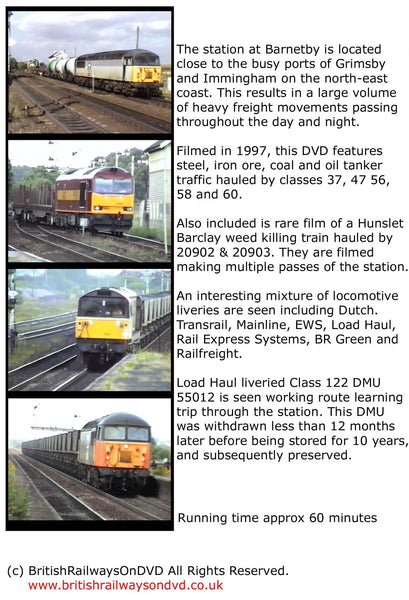 Locomotives in action at Barnetby 1997 - Railway DVD