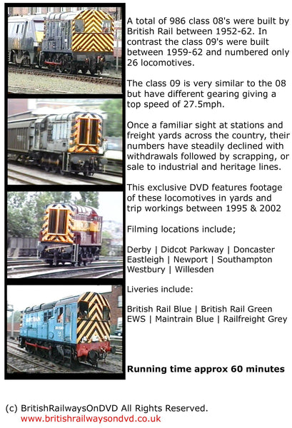 The Power of the Class 08 & 09 - Railway DVD