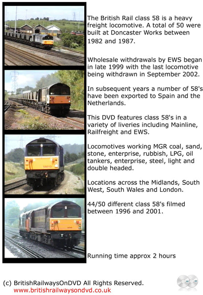 The Power of the Class 58 - Railway DVD