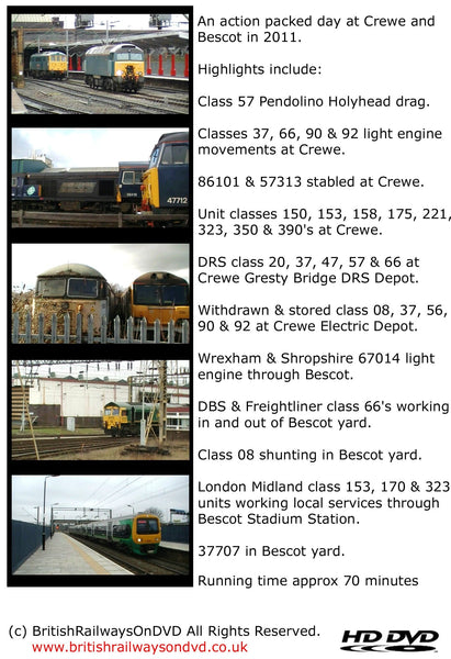 A busy day at Crewe & Bescot 2011 - Railway DVD