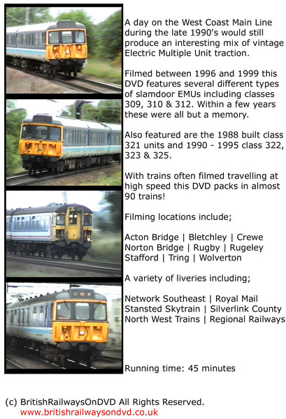 West Coast EMUs 1996 - 1999 - Railway DVD