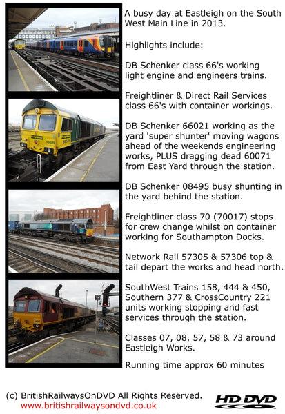 A busy day at Eastleigh 2013 - Railway DVD