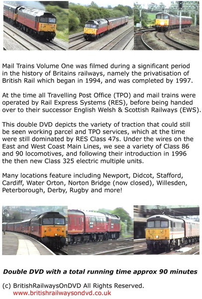 Mail Trains Volume One (1995 - 1998) - Railway DVD