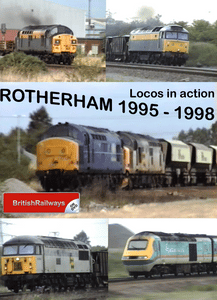 Locomotives in action around Rotherham 1995 - 1998 - Railway DVD