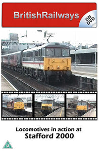 Locomotives in action at Stafford 2000 - Railway DVD