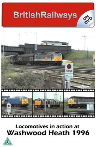 Locomotives in action Washwood Heath 1996 - Railway DVD