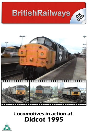 Locomotives in action at Didcot 1995 - Railway DVD