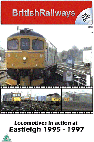 Locomotives in action at Eastleigh 1995 - 1997 - Railway DVD