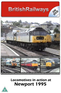 Locomotives in action at Newport 1995 - Railway DVD
