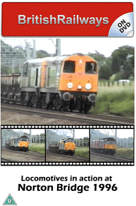 Locomotives in action at Norton Bridge 1996 - Railway DVD